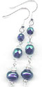 Blue Velvet Earrings
