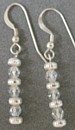 Christianne Sterling Silver and Clear Crystal Earrings